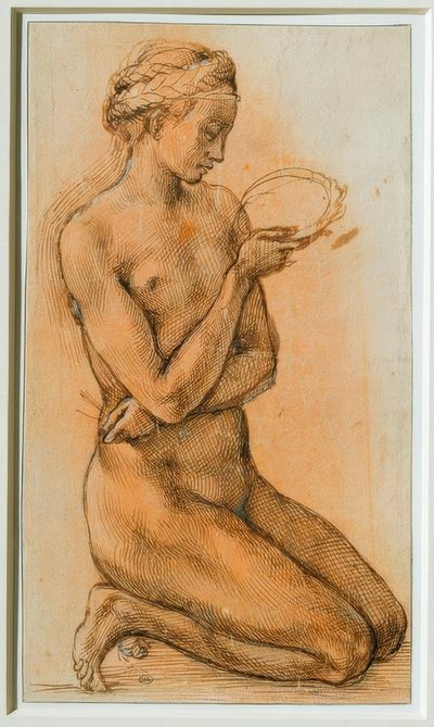 María Magdalena contemplando la Corona de Espinas de Michelangelo Buonarroti